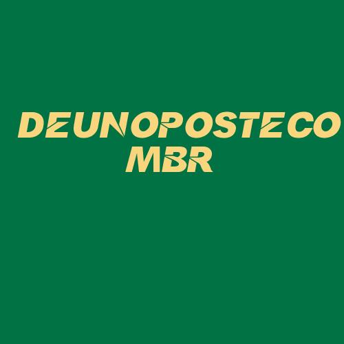 Logo da DEUNOPOSTECOMBR